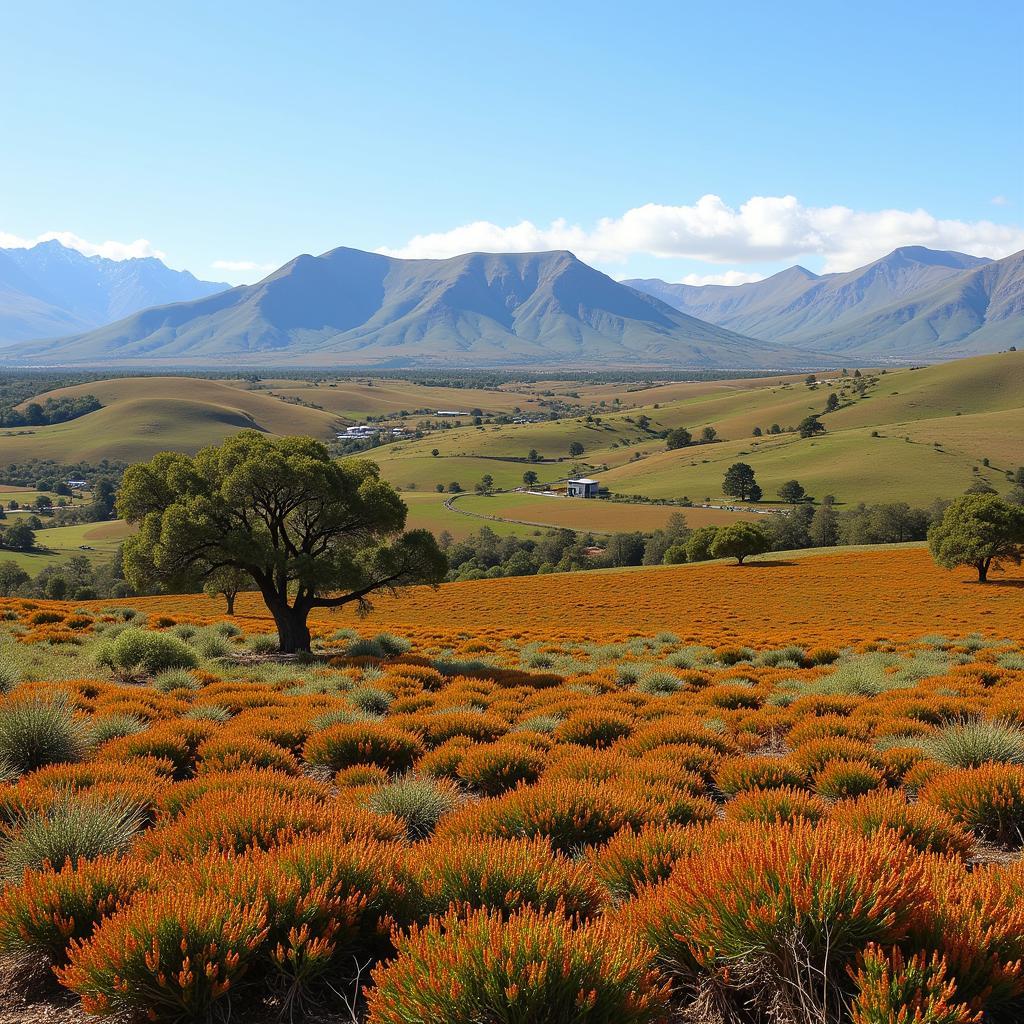 Rooibos Plant in South Africa