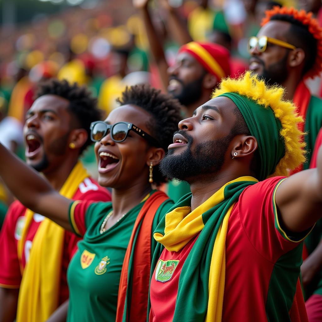 African Fans at the World Cup 2018