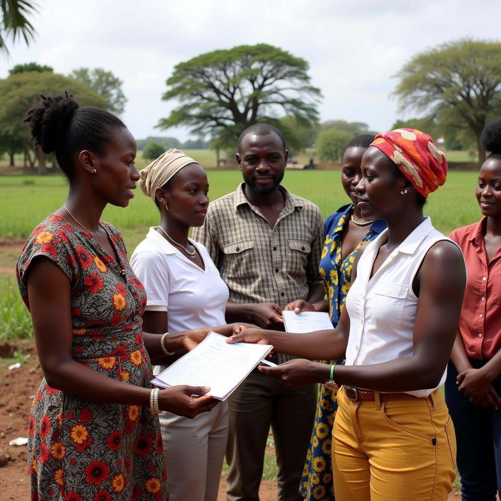 African Farmers Receiving Funding from Agriculture Fund