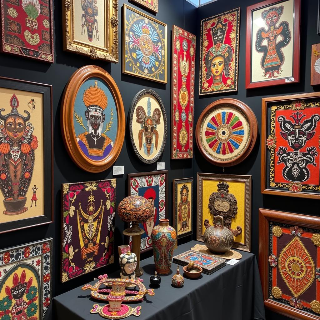 African Festival Dubai 2019 Art and Craft Displays