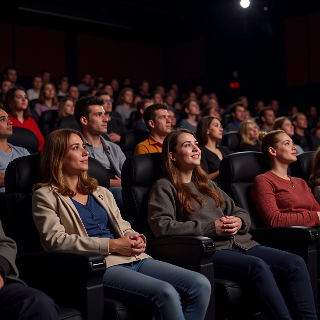 Audience at the African Film Festival Portland 2017