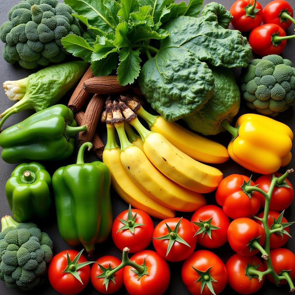 African Foods for Weight Loss - A Variety of Fresh Produce