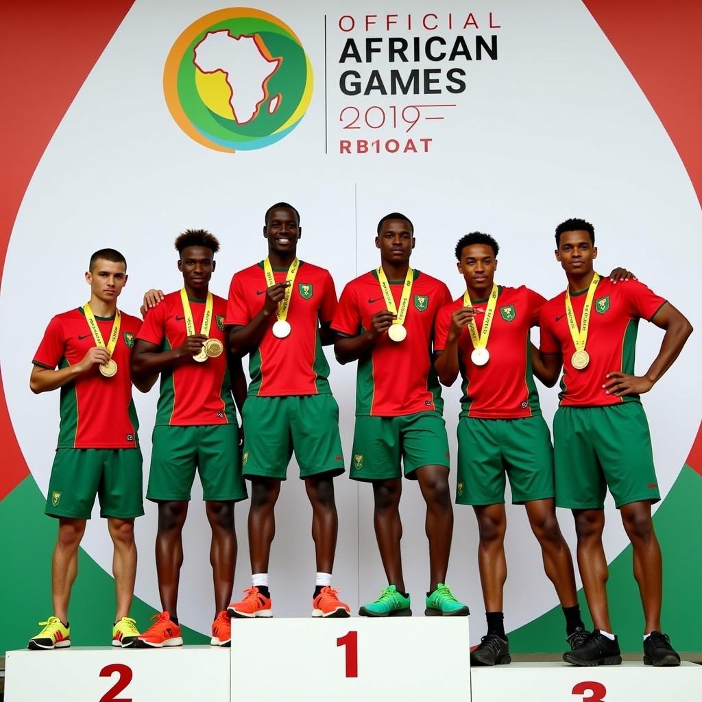 African Games 2019 Medal Ceremony