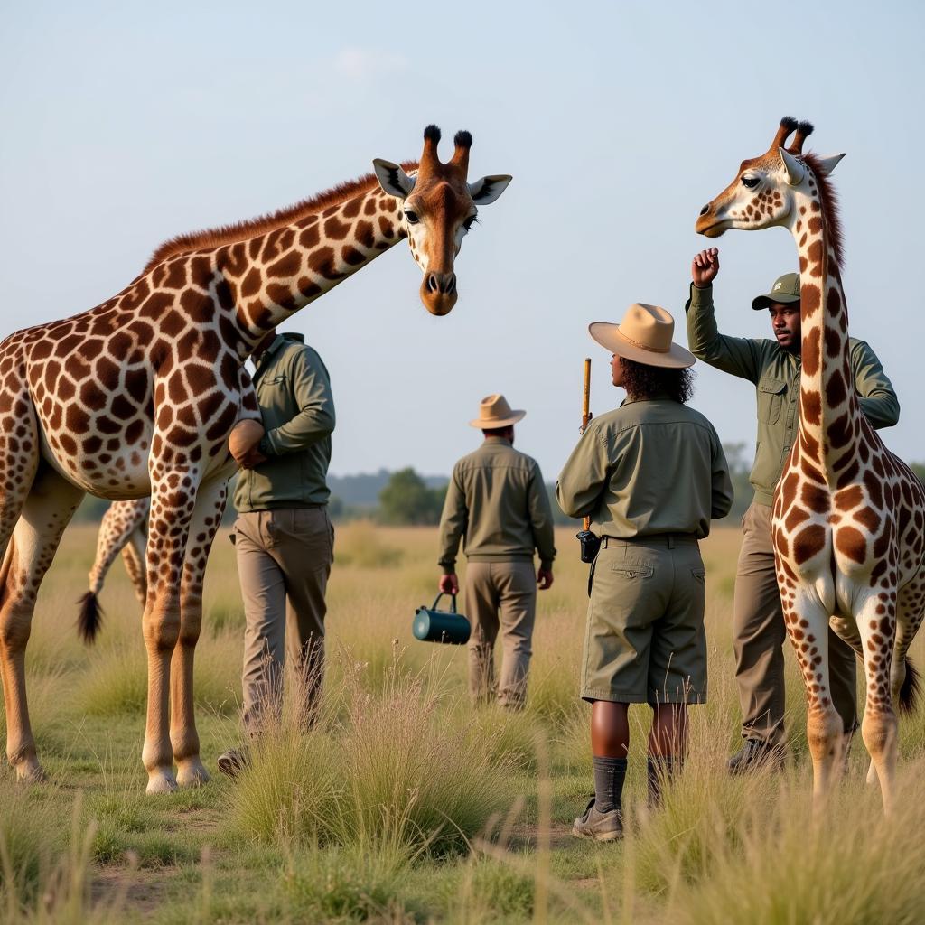 African Giraffe Conservation Efforts