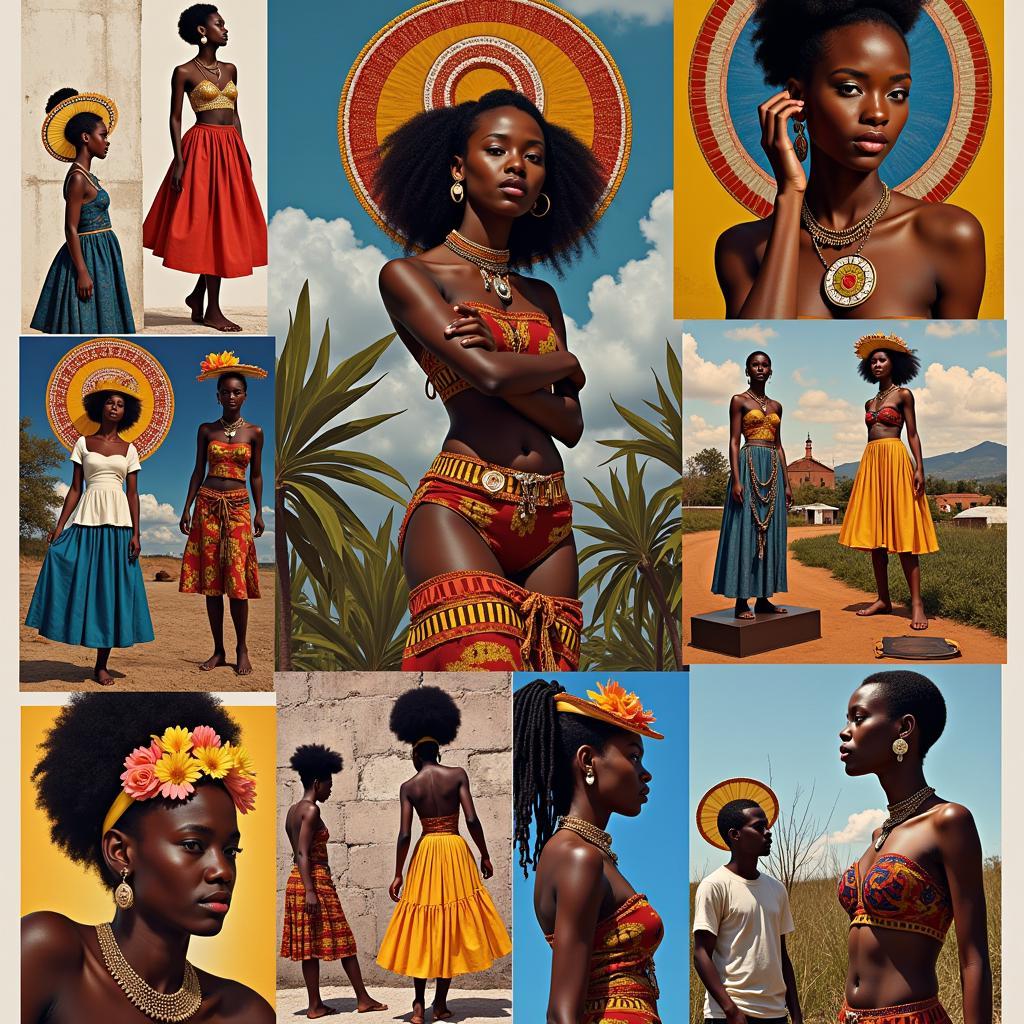 Modern Artistic Interpretations of African Goddess Por