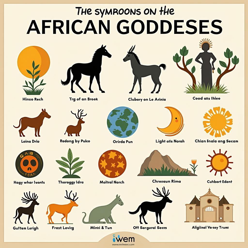 Symbols and Mythology of African Goddesses