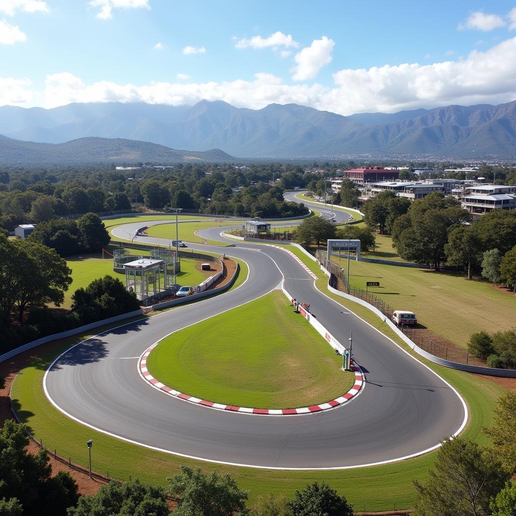 Kyalami Circuit in South Africa