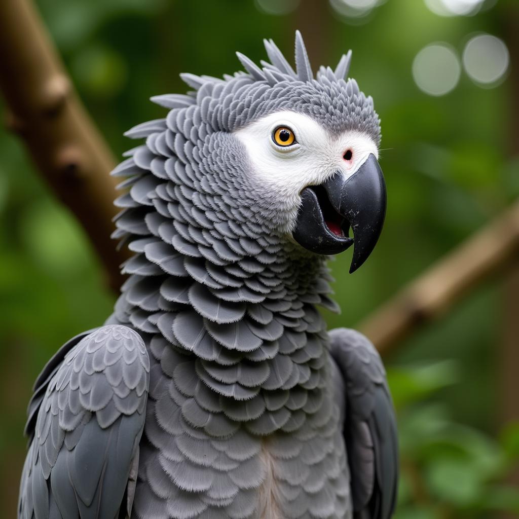 African Gray Parrot Contact Calls