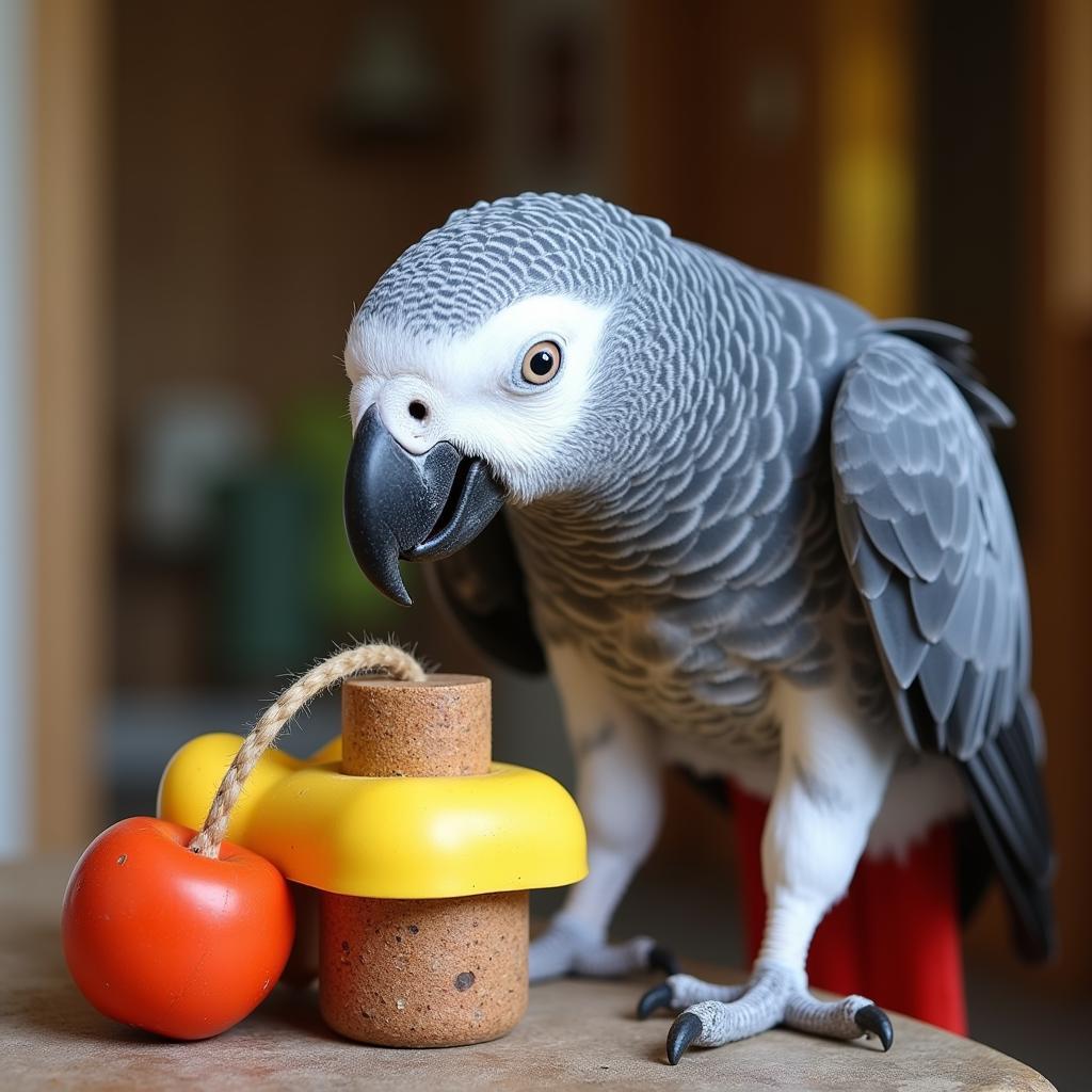 African Grey Adolescent Behavior and Training