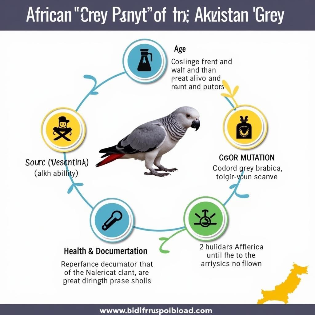 African Grey Parrot Baby Price Influencing Factors in Pakistan