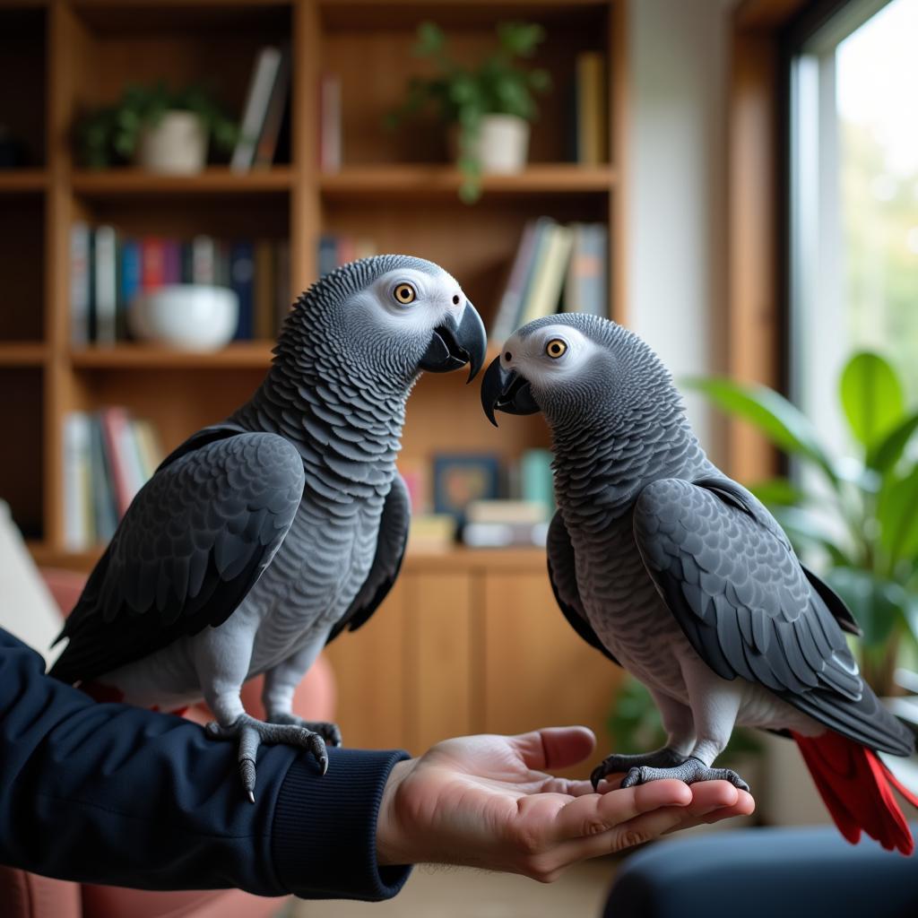 Choosing the Perfect Moniker for Your African Grey Parrot Boy