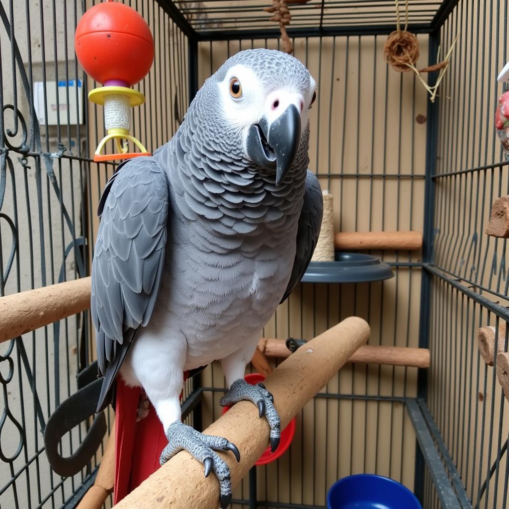 African Grey Parrot Care in Pakistan