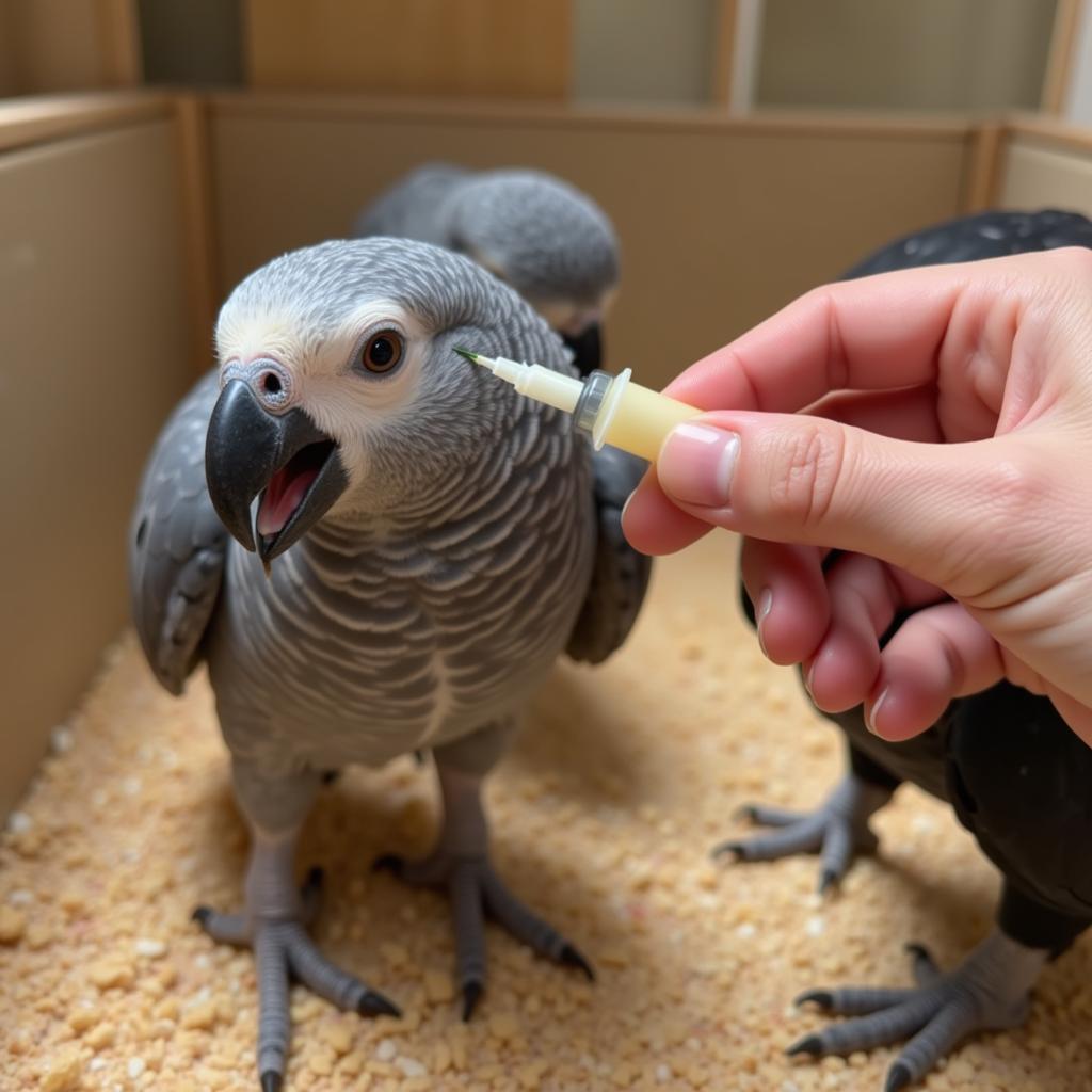 Caring for African Grey Parrot Chicks