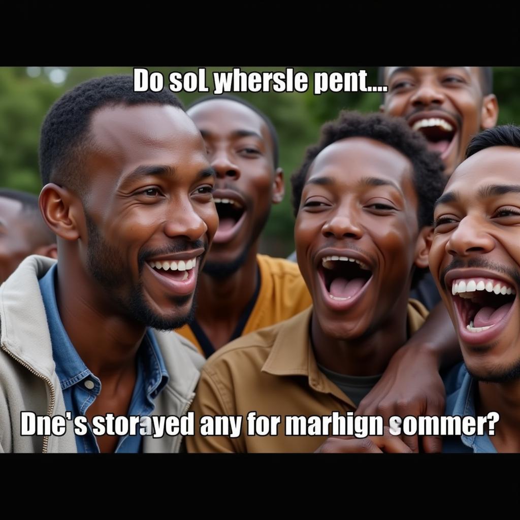 African Guy Laughing Meme