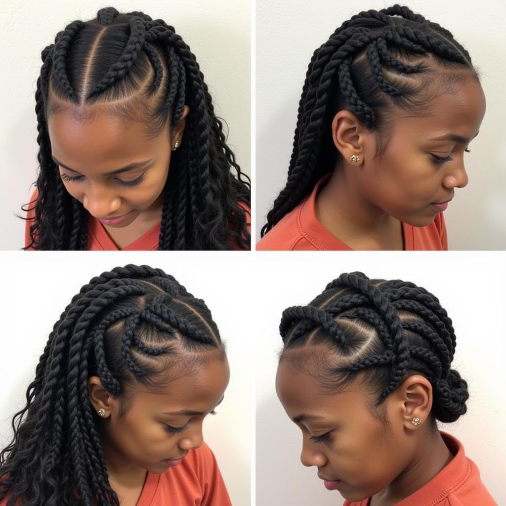 Diverse African Hair Braiding Styles in Chicago