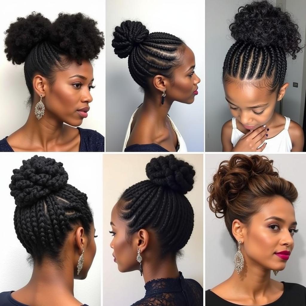 African Hairstyles: Updos in 2019