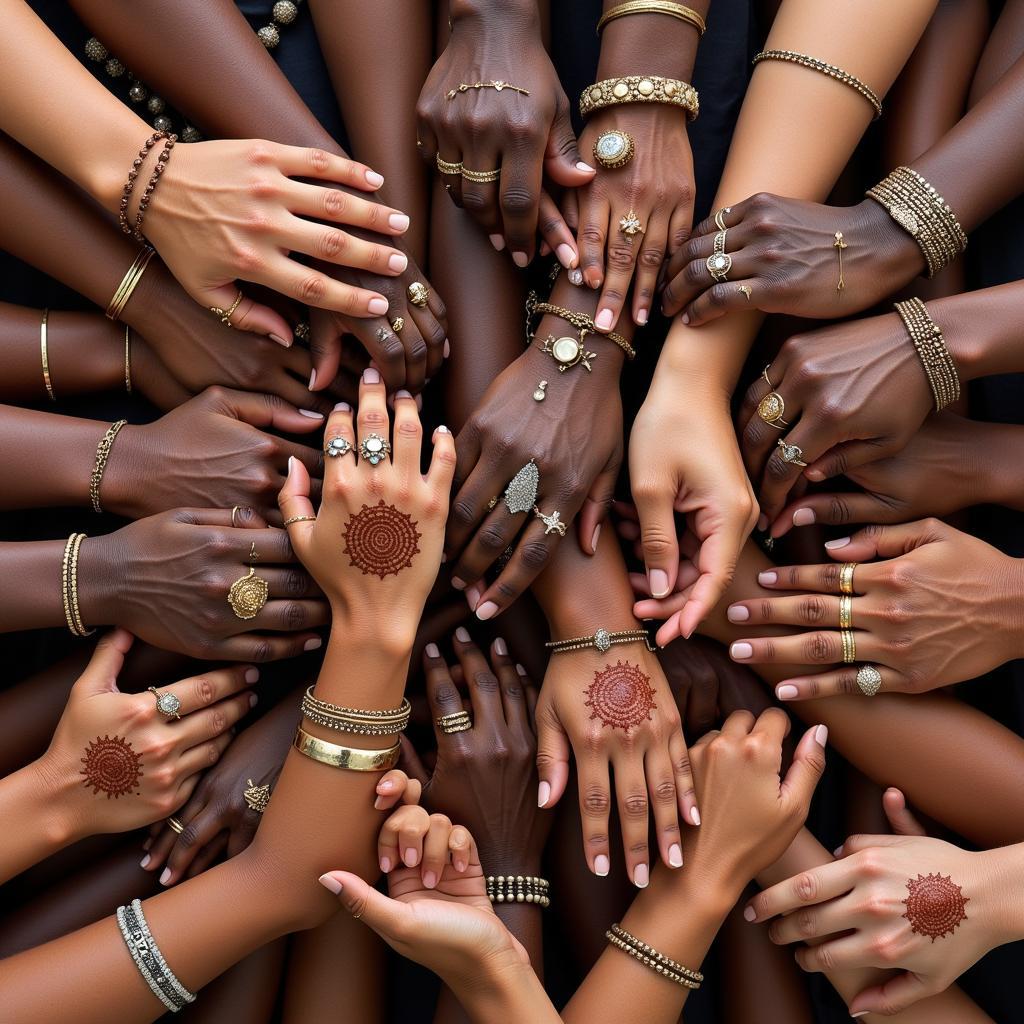 African Hand PNG: Representing Diversity