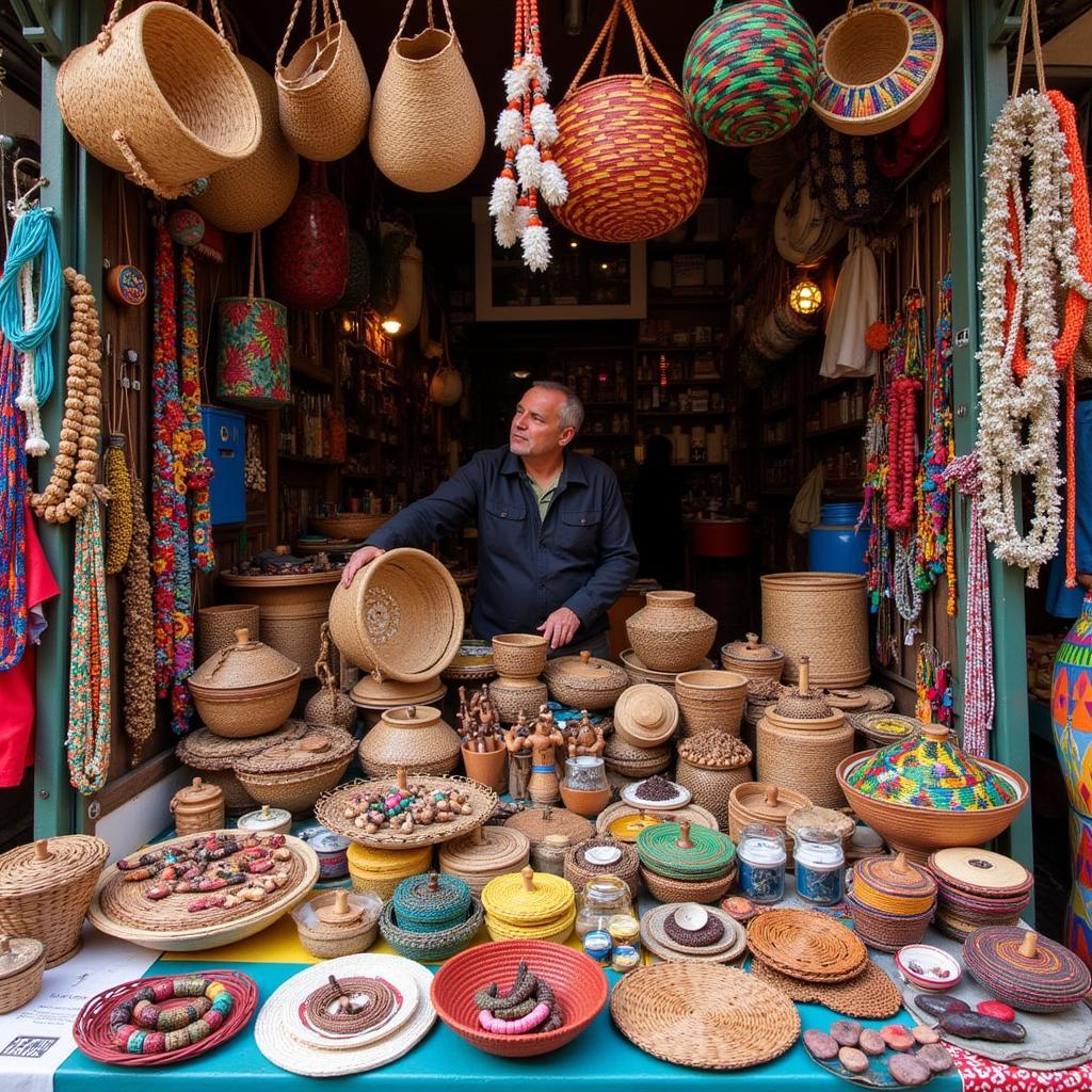 African Handicrafts Market in London