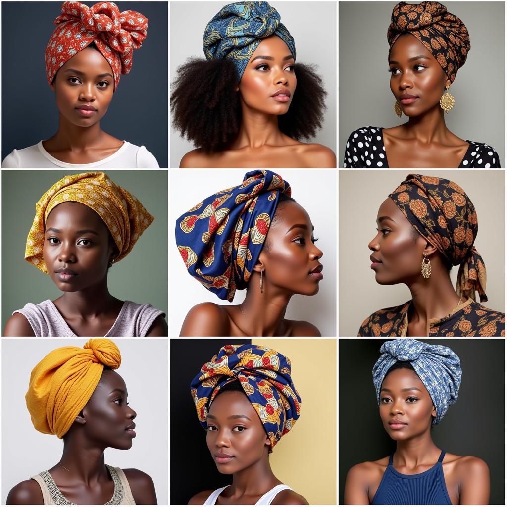 Stylish African Headwraps and Turbans