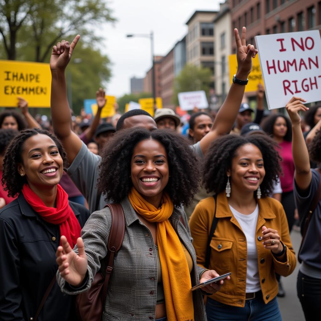 African Human Rights Activists in Action