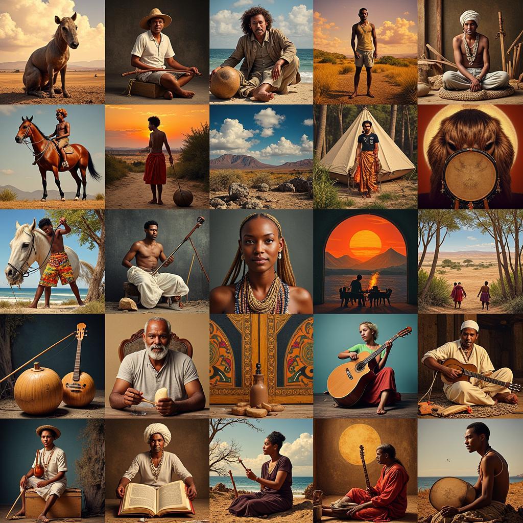 Exploring African and Indian Art, Music, and Literature