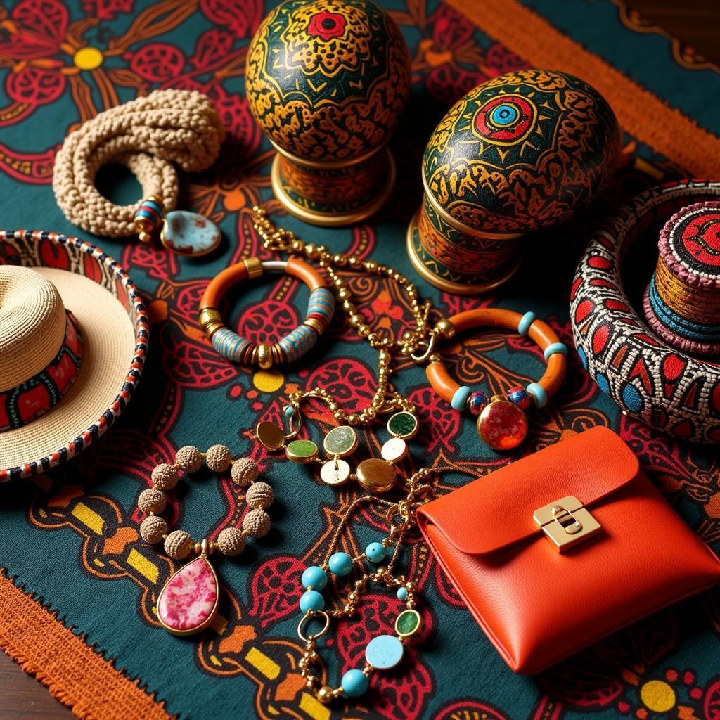 African Inspired Accessories Showcase