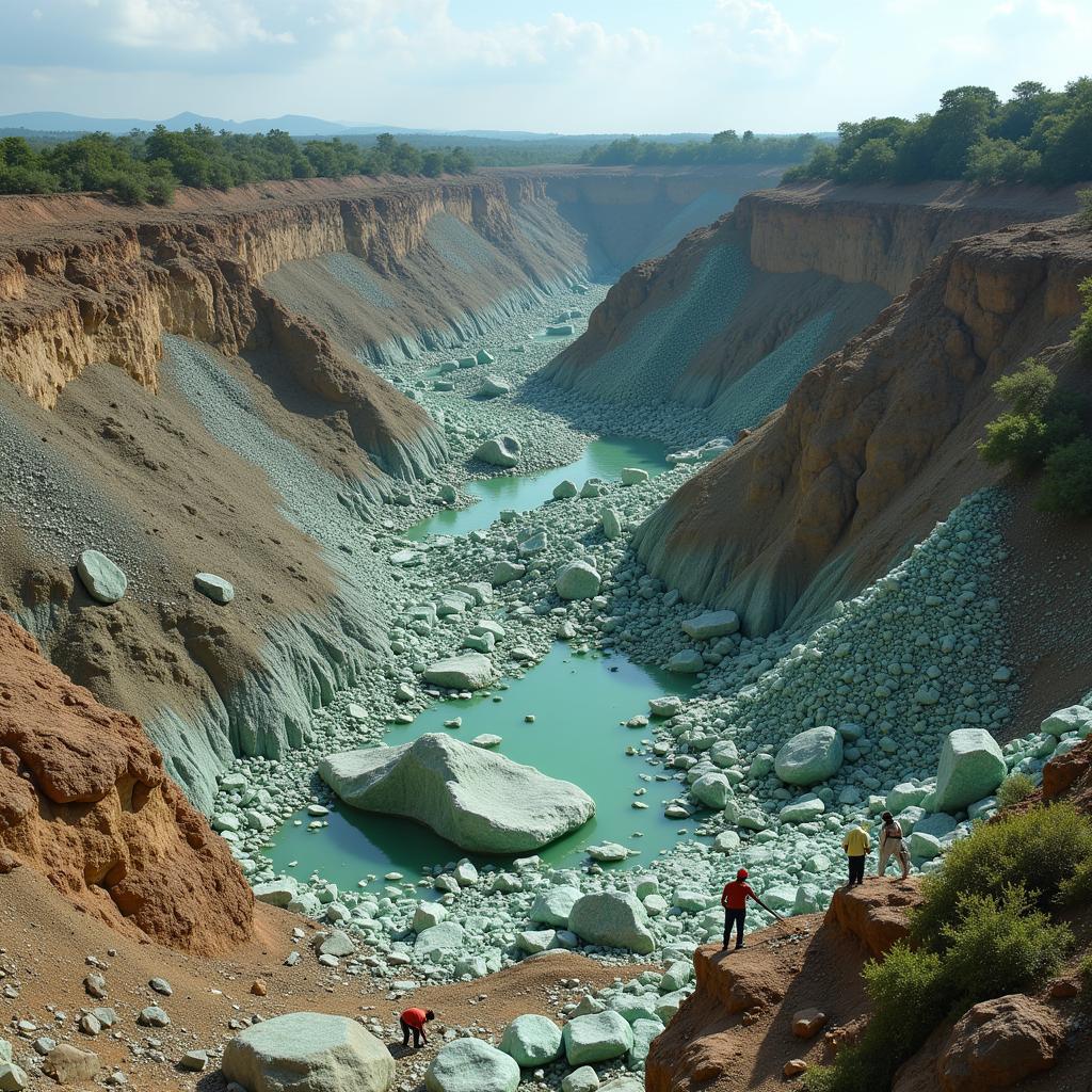 African Jade Mining in Tanzania