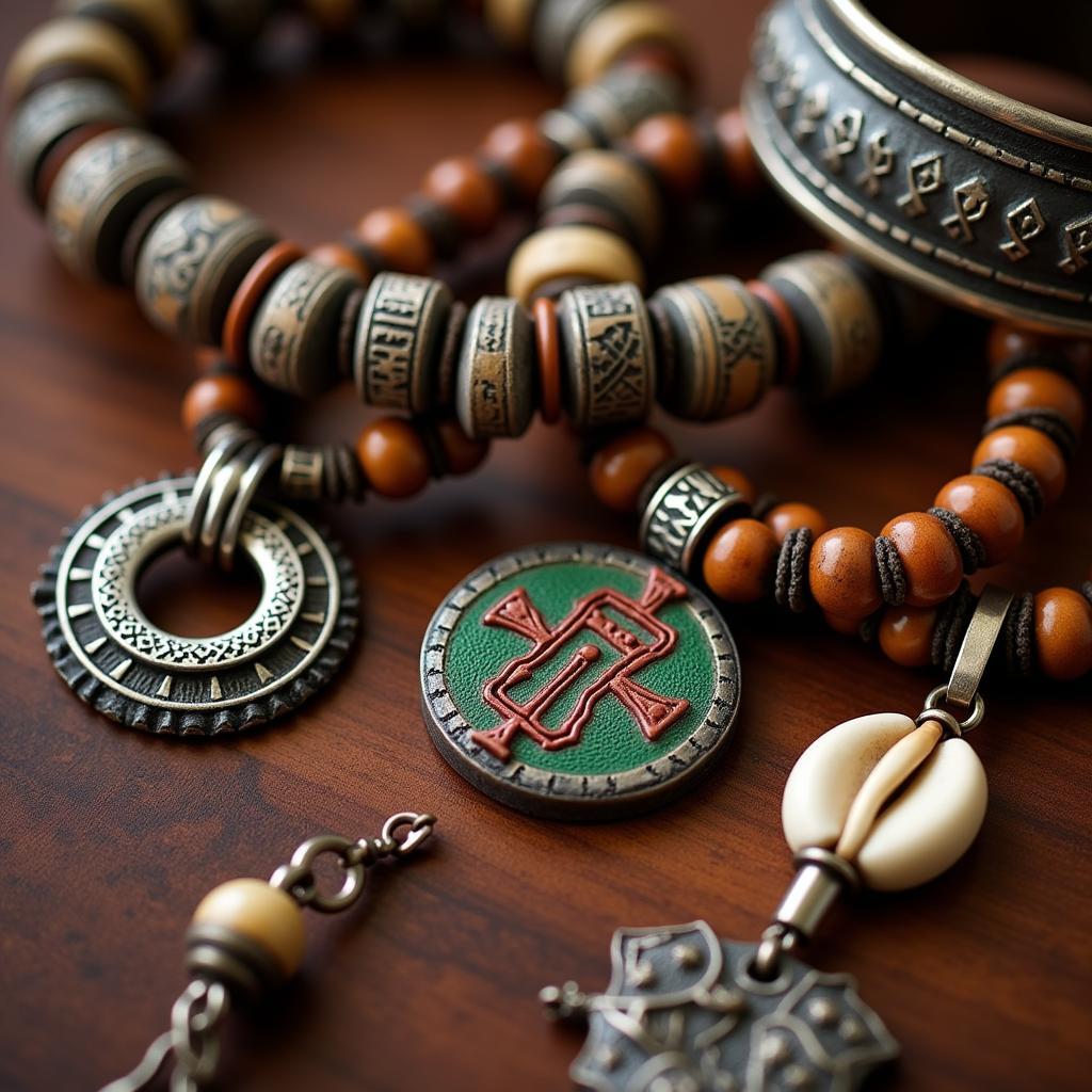 Symbolic Meanings in African Jewelry reflecting cultural and spiritual values.