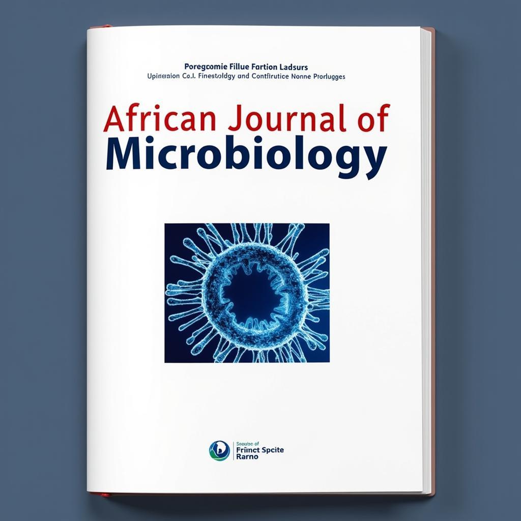 African Journal of Microbiology Cover Page