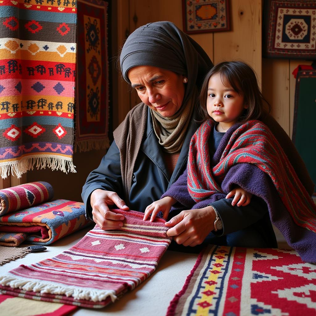 African Kilim Patterns and their Symbolic Meanings within Berber Tribes