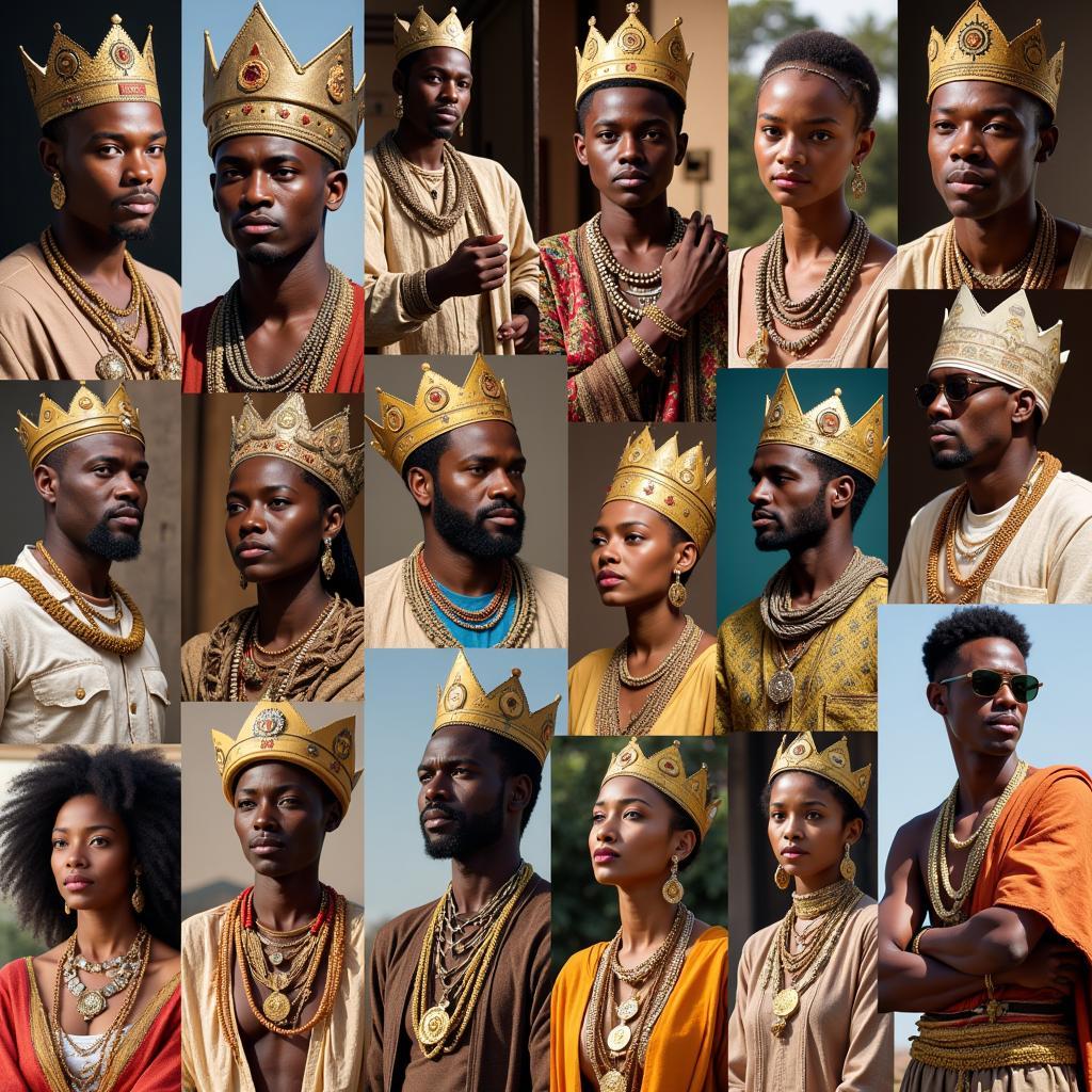 Diverse Representations of African Kings