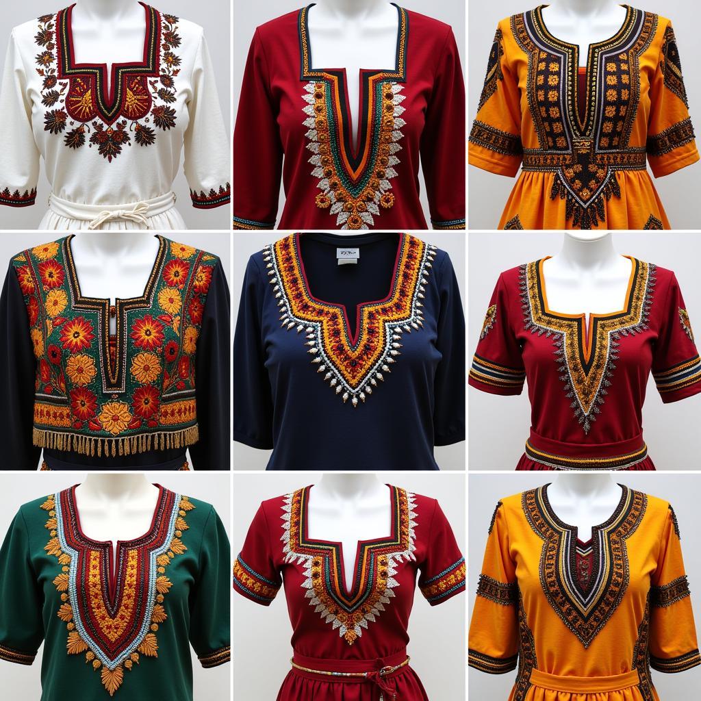 Traditional African Ladies Top Styles