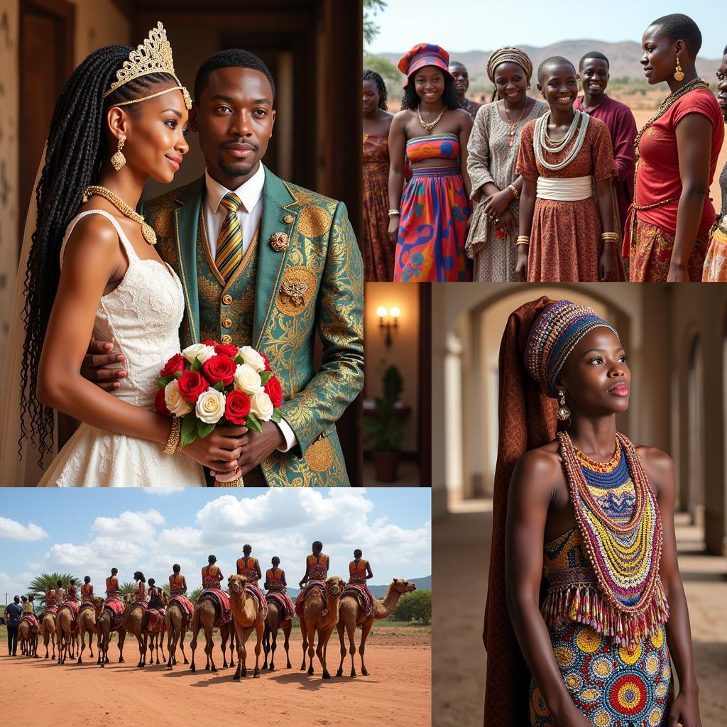 Traditional wedding ceremonies and rituals in Africa