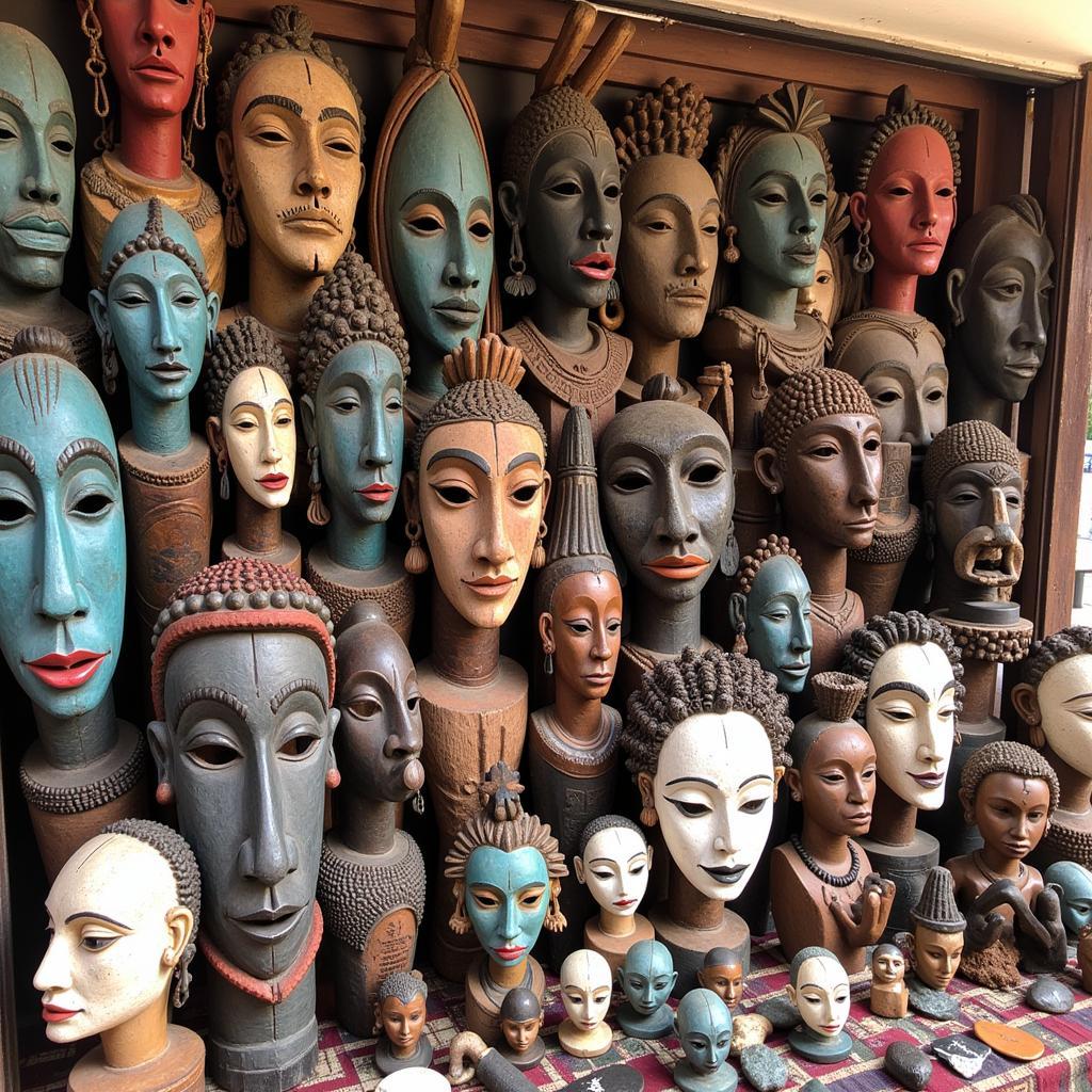 African Masks and Sculptures Available for Purchase