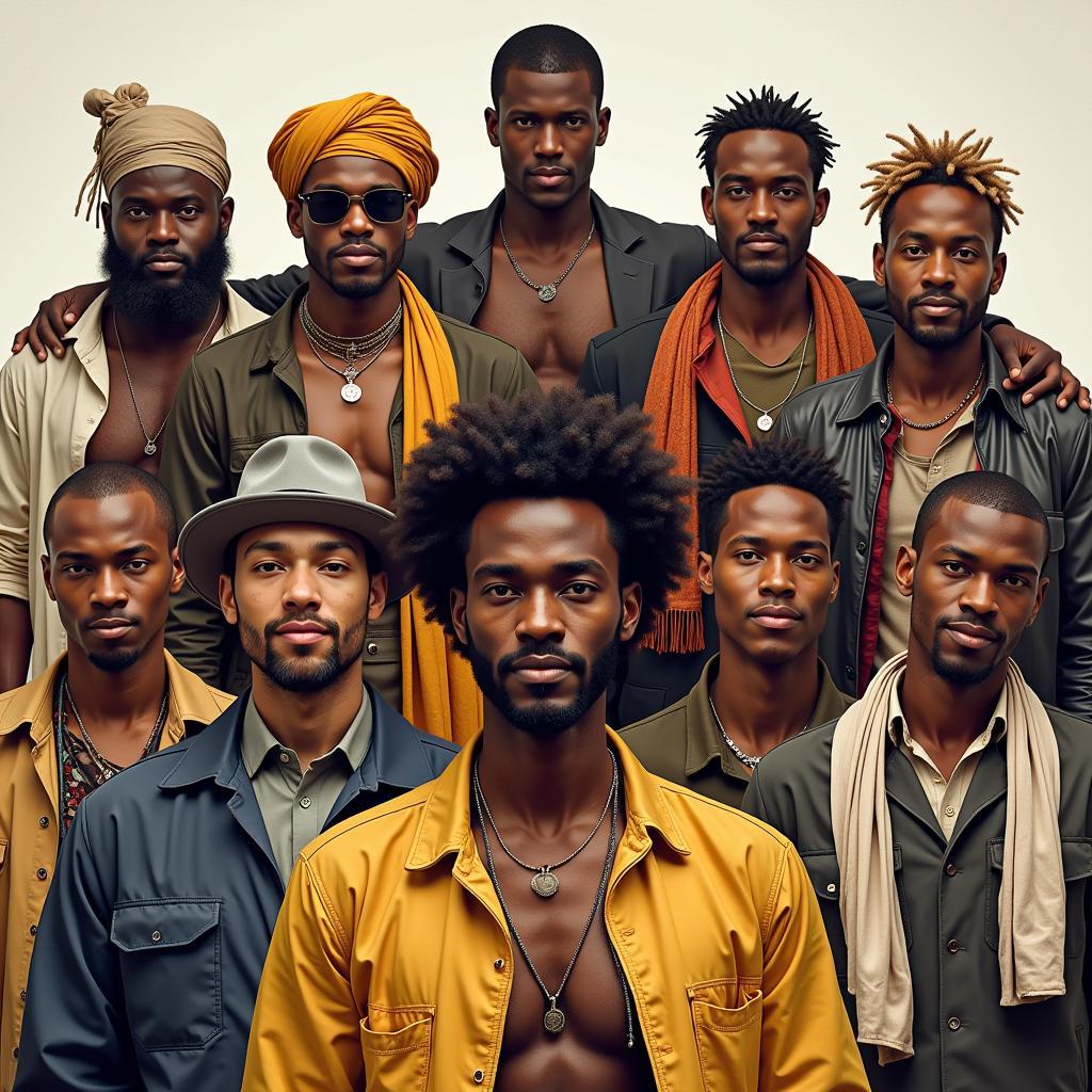 Diverse Representations of African Men