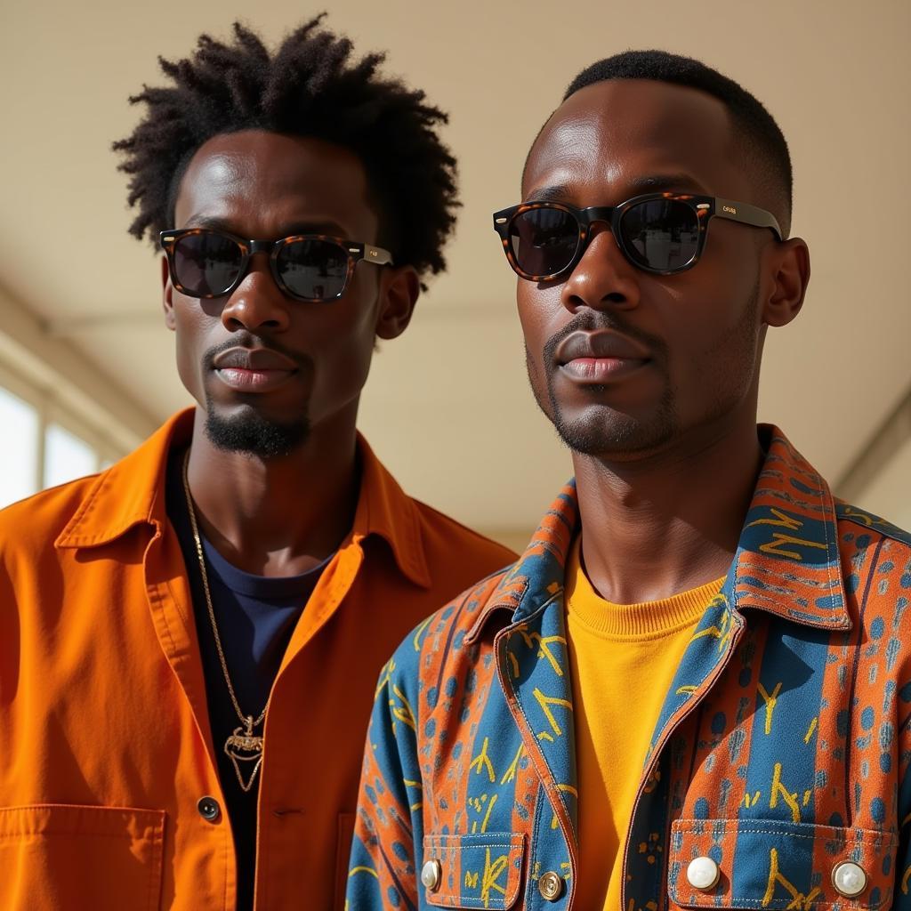 African Men in Contemporary Fashion