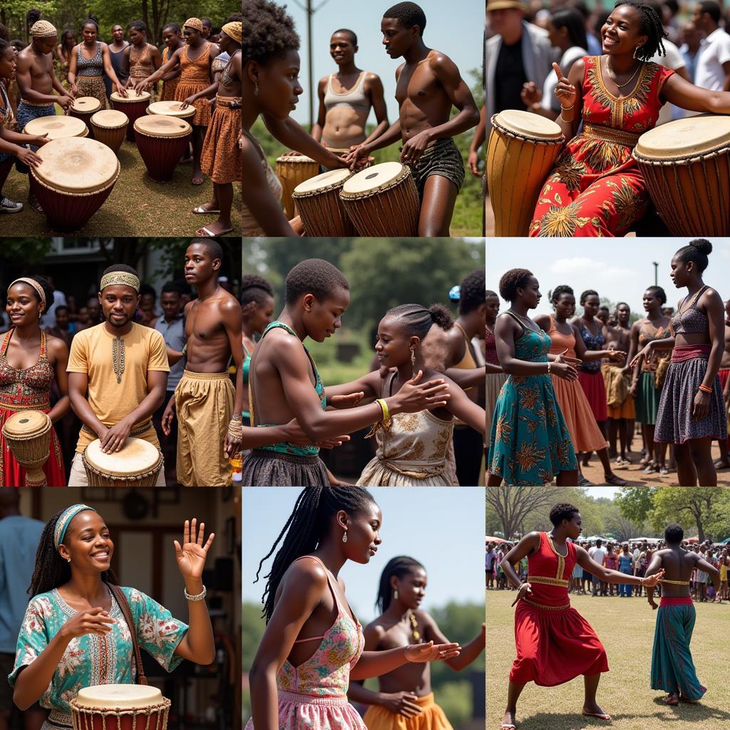 Vibrant Expressions of African Music and Dance