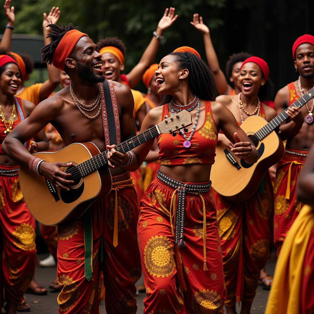 Vibrant Celebration of African Music and Dance