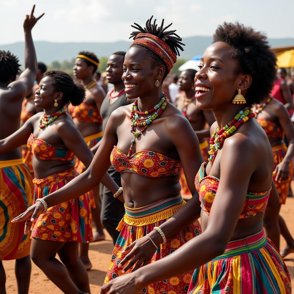 Celebration through Music and Dance in Africa