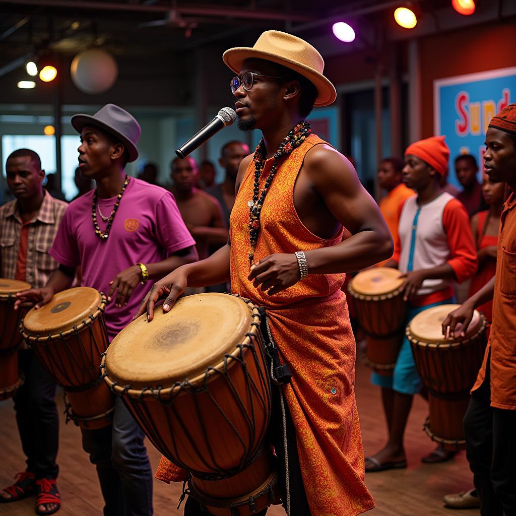 African Music and Dance Performances in Hyderabad