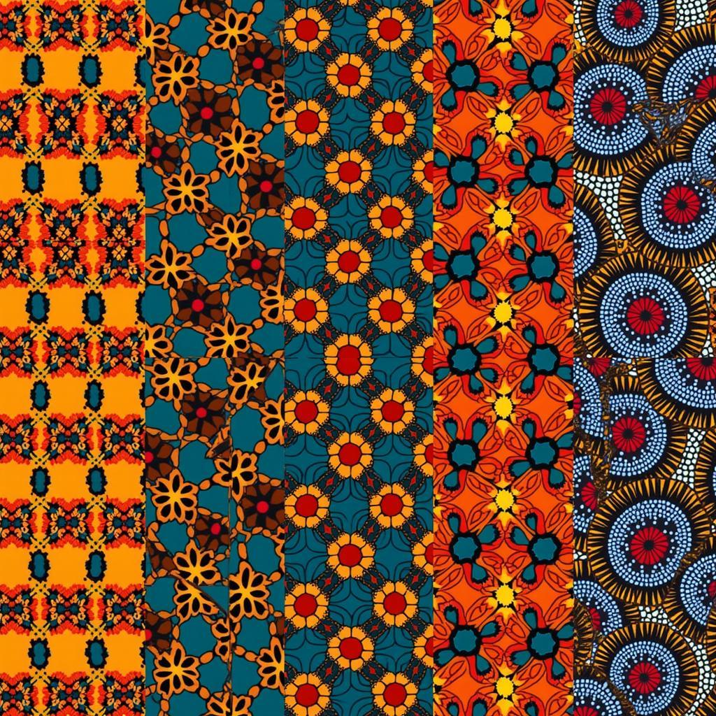 Diversity of African Patterns: A Visual Journey Across the Continent