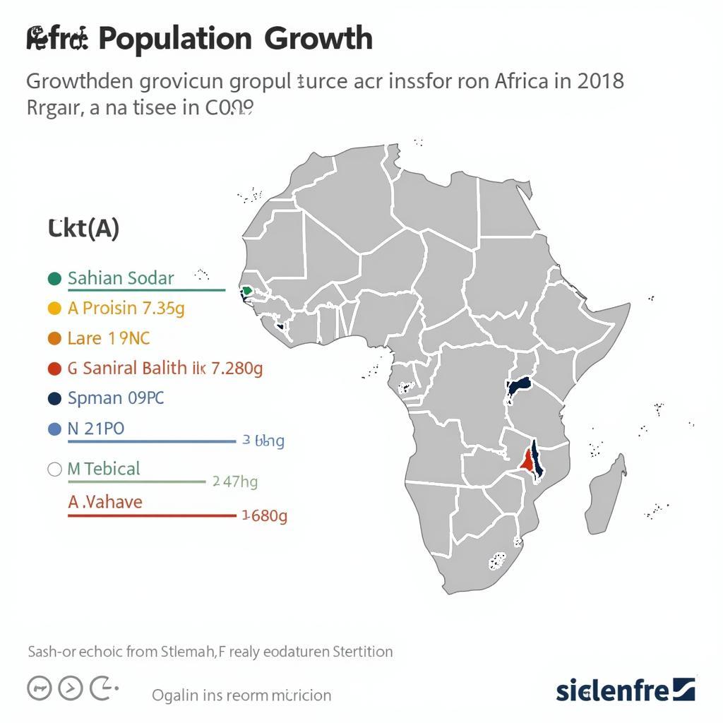 African Population Growth in 2018