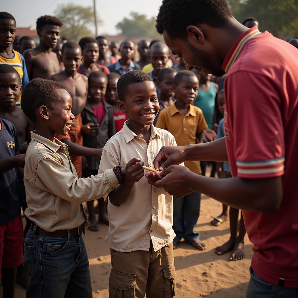 African rites of passage strengthen community bonds and pass down traditions through generations.