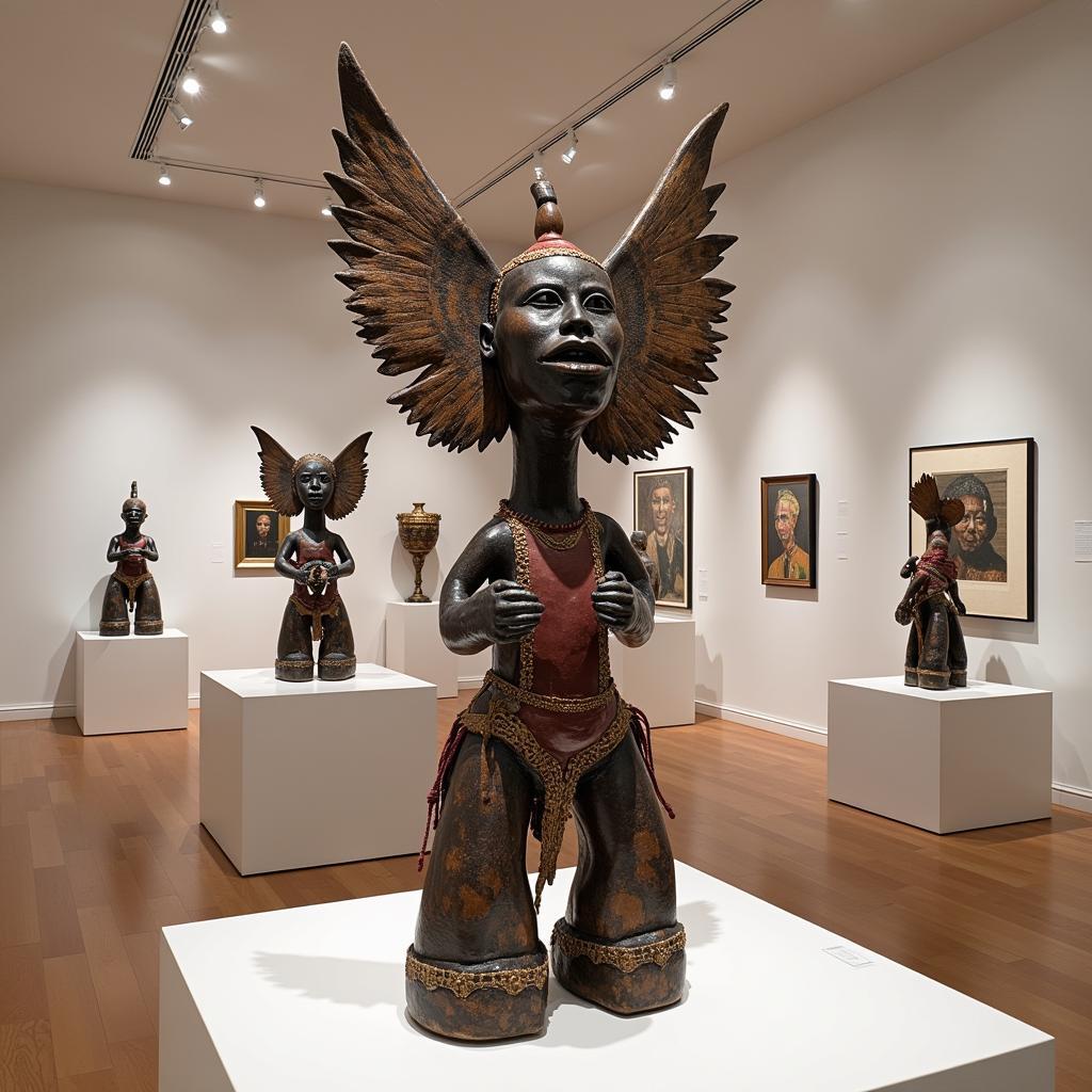 Modern African Sculpture at a 2018 London Gallery