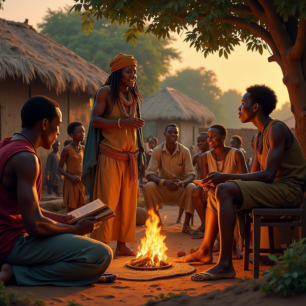 Captivating African Storytelling Tradition