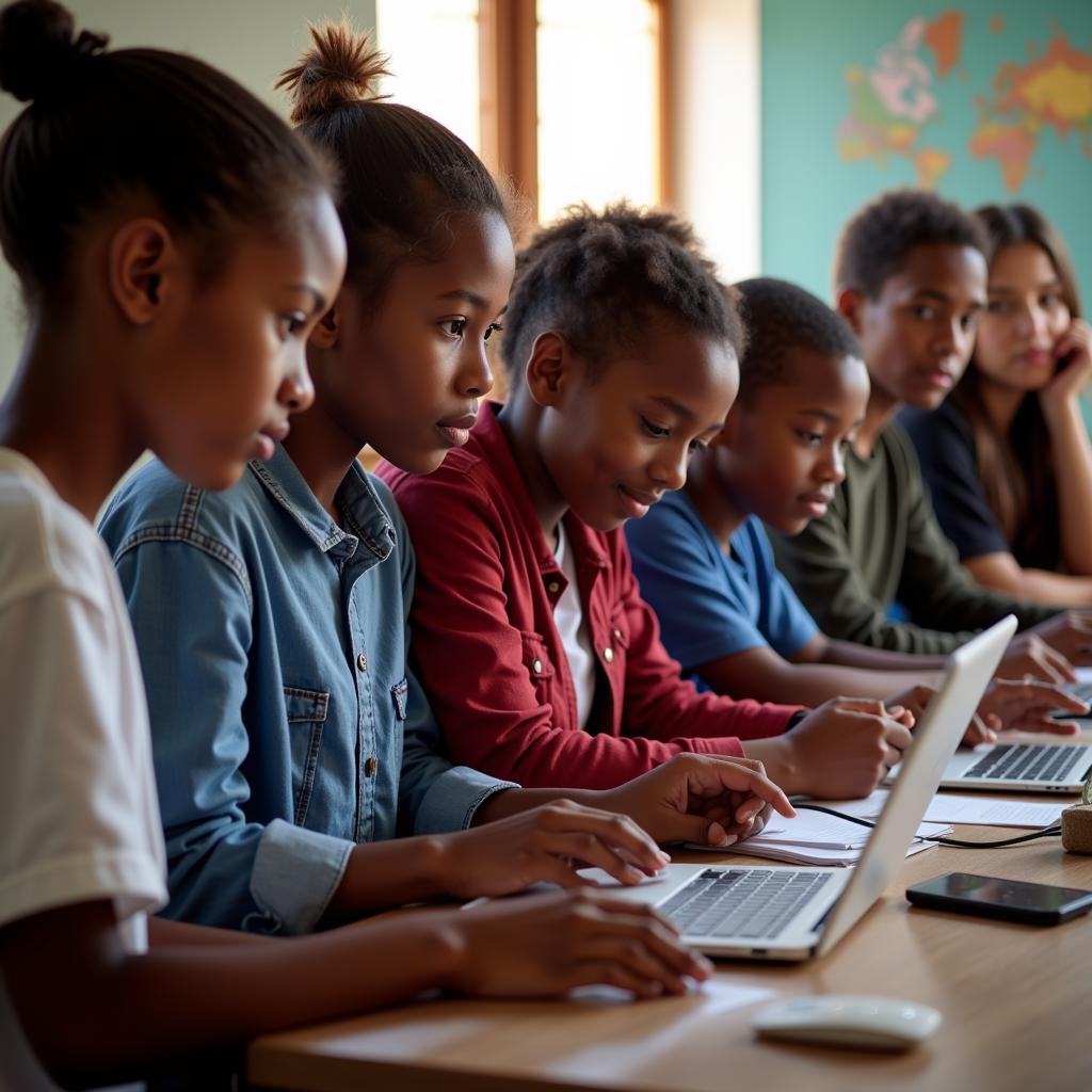 Online safety for African teens