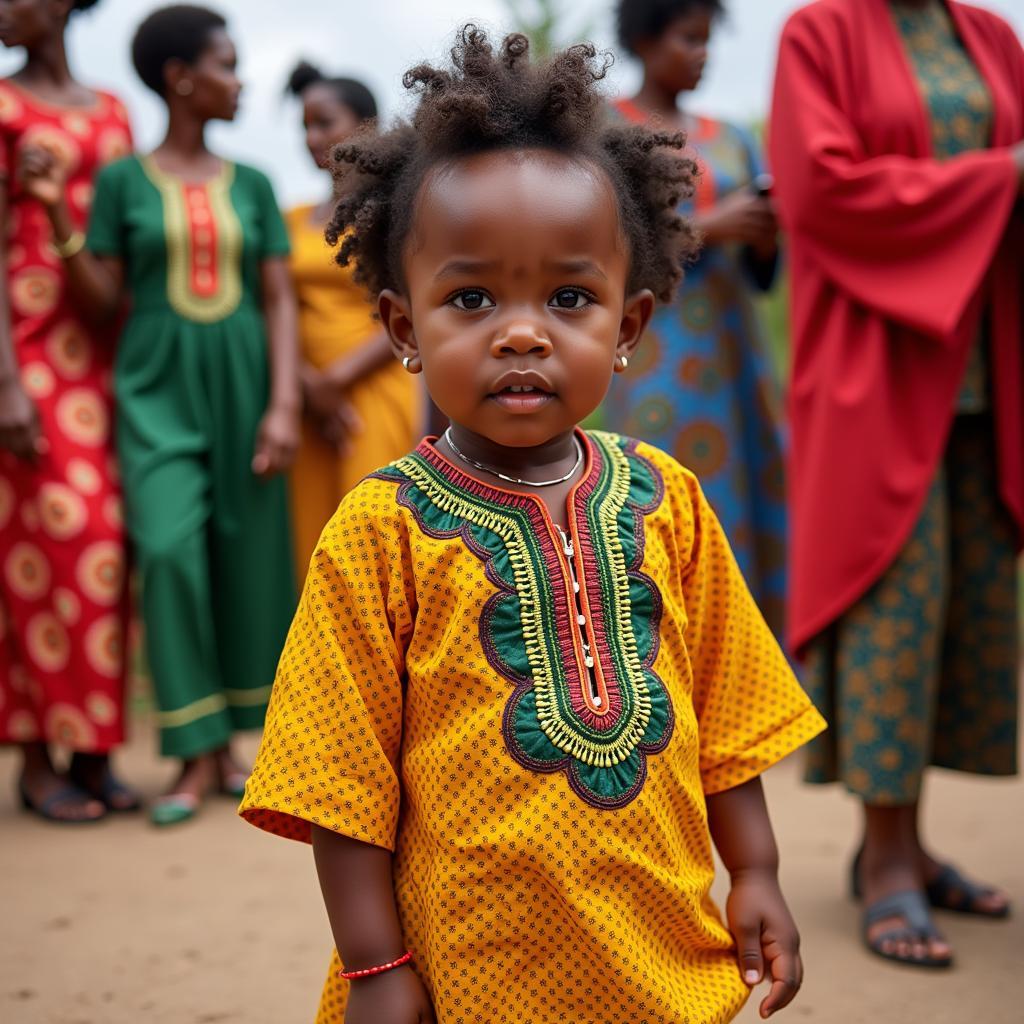 African Toddler Clothing: Cultural Significance