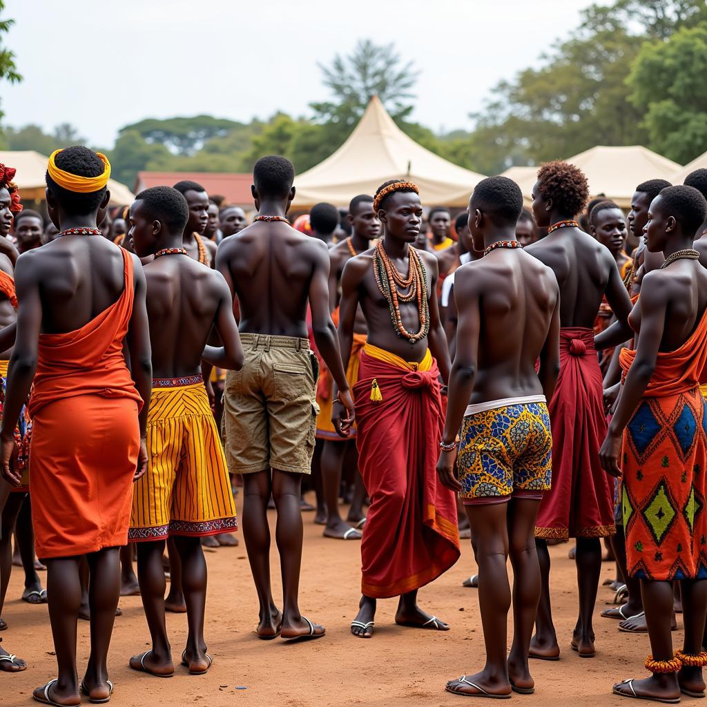 African Traditional Ceremonies: Clothing and Nudity