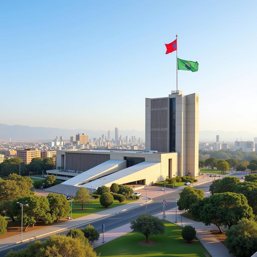 African Union Headquarters in Addis Ababa