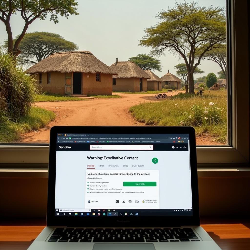 The Ethical Consumption of Online Content Related to African Villages